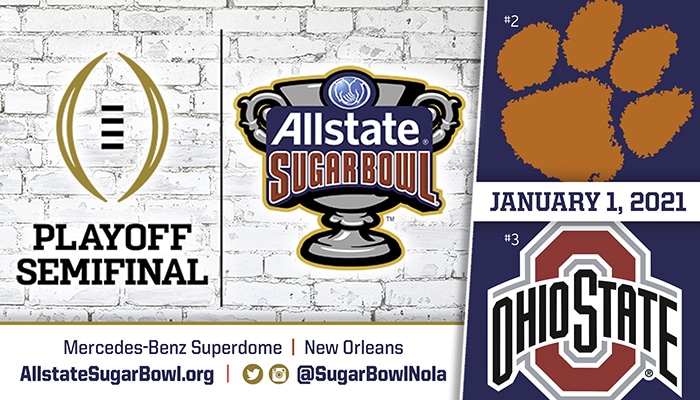 Sugar Bowl – Clemson vs Ohio St