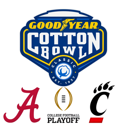 2021 Cotton Bowl – Alabama vs Cincinnati