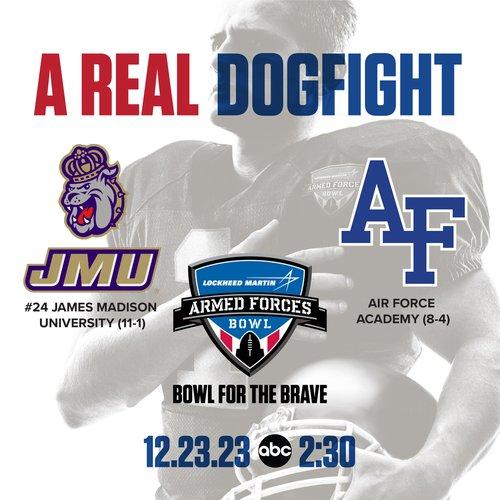 2023 Armed Forces Bowl – Air Force vs James Madison