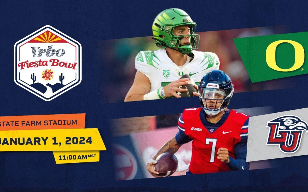Jan 1, 2024 Fiesta Bowl – Liberty vs Oregon
