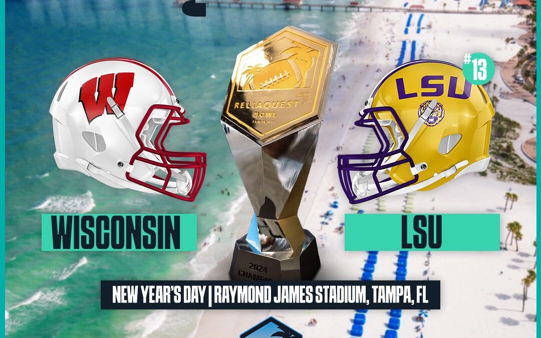 Jan 1, 2024 Reliaquest Bowl – LSU vs Wisconsin