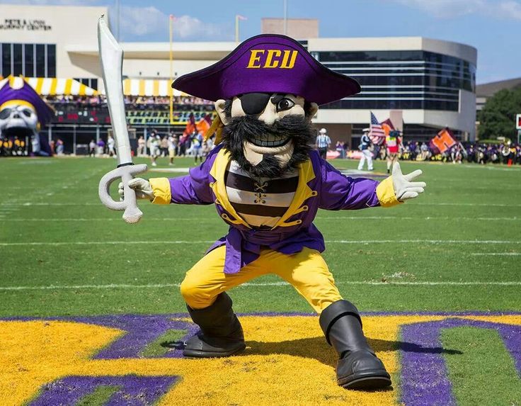 east carolina mascot